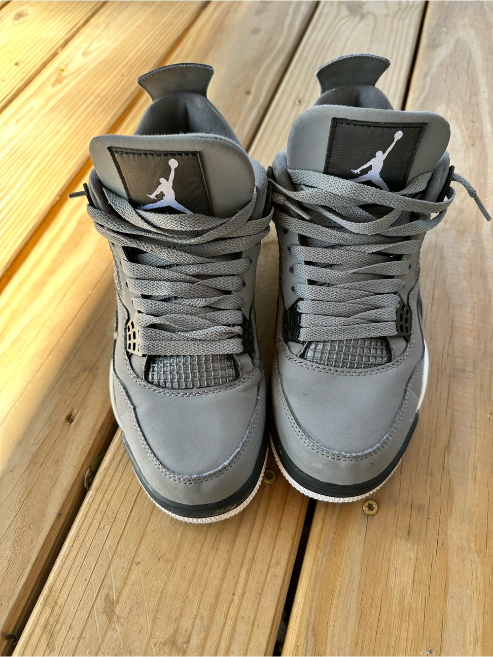 Jordan 4 Gray Air Retro